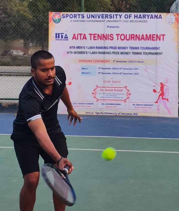 Udit, Sameer Lanka Reddy and Aayush win in the main round of the All India Tennis Association tournament