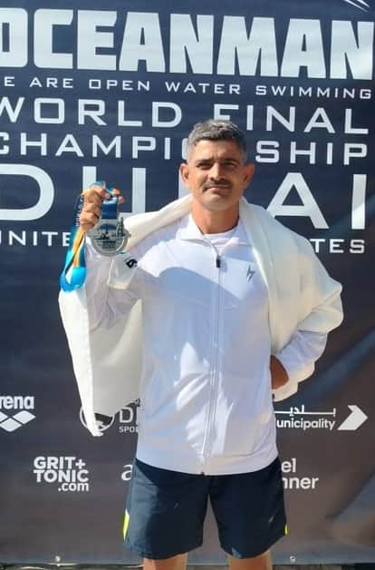Pradeep from Berry shines at the World Oceanman Finals in Dubai.