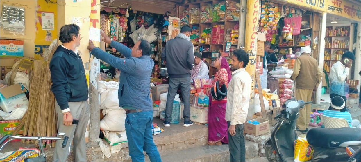 Notices have been put up at 60 locations to vacate the verandas, with strict warnings.