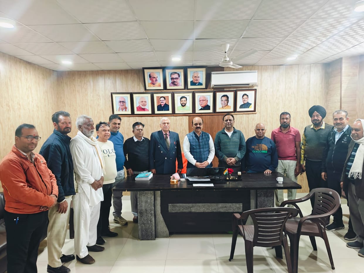Neither tenders were issued nor development work started, in a BJP release, councillors expressed gratitude to the district president