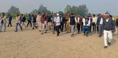 DM-SP visited Daulatpur regarding the possible program of CM