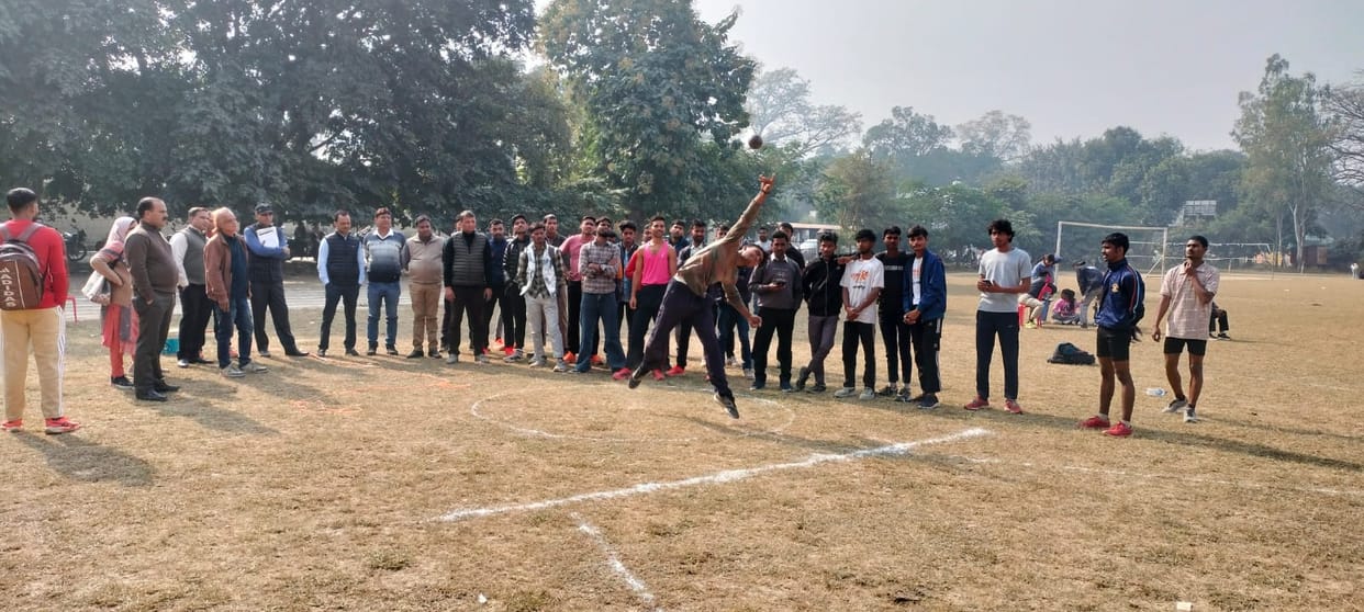 Athletes showcased their talent in the athletics trials.