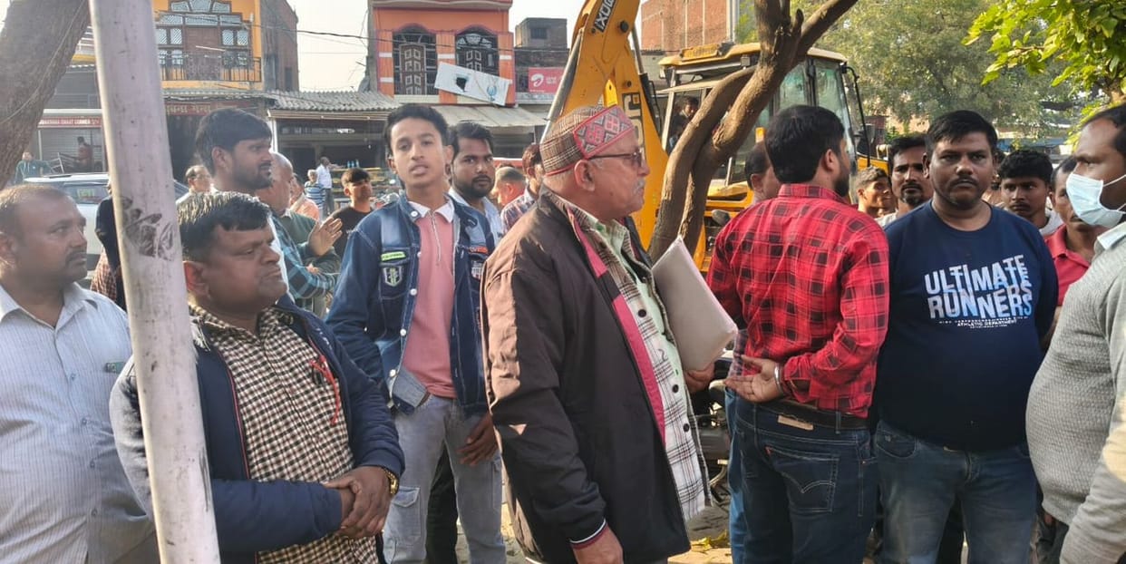 Encroachment removed from Guptarganj market