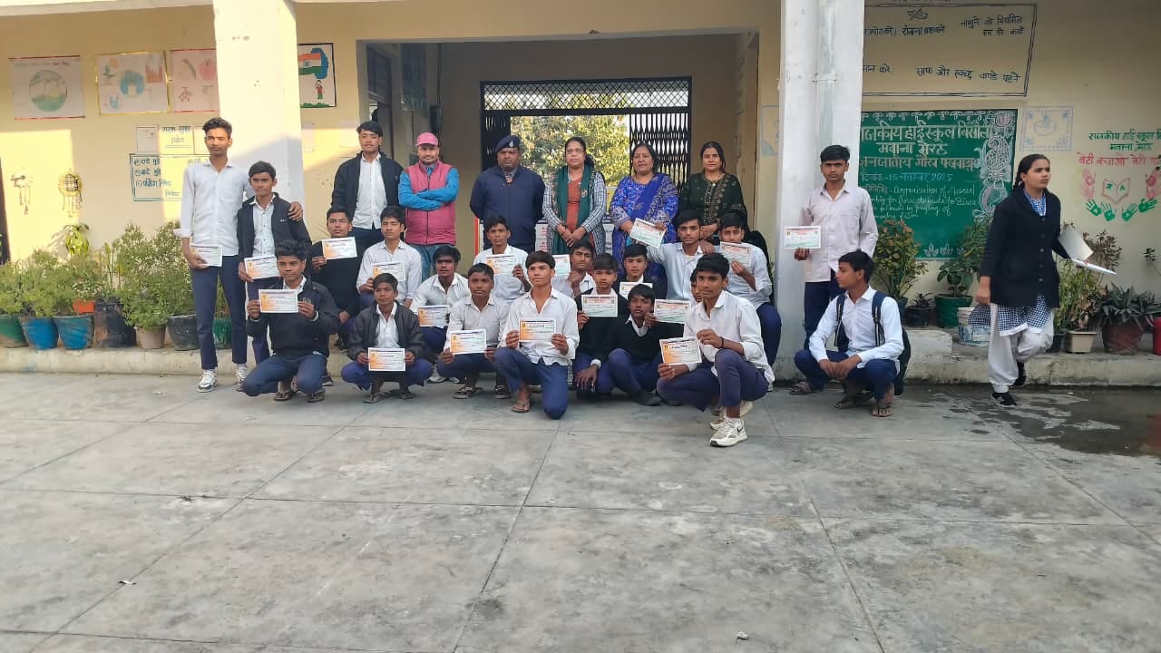 Bhagat Singh's team wins the Scout Guide camp