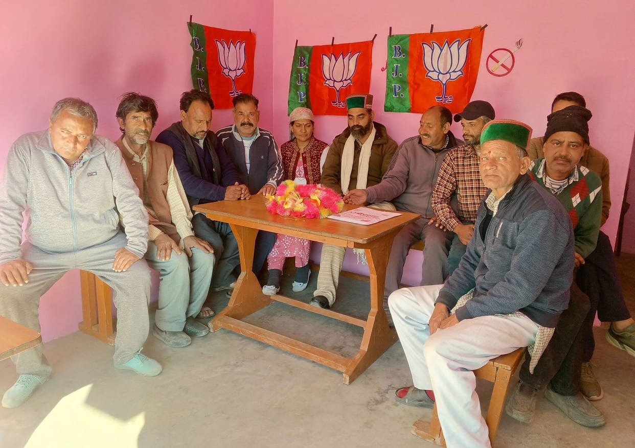 Development work came to a standstill during the tenure of the Congress government.