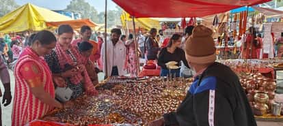 The mythological Shravan Kshetra fair was lively throughout the day.