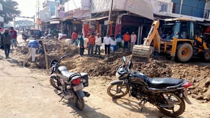 Leakage disrupted traffic on relief