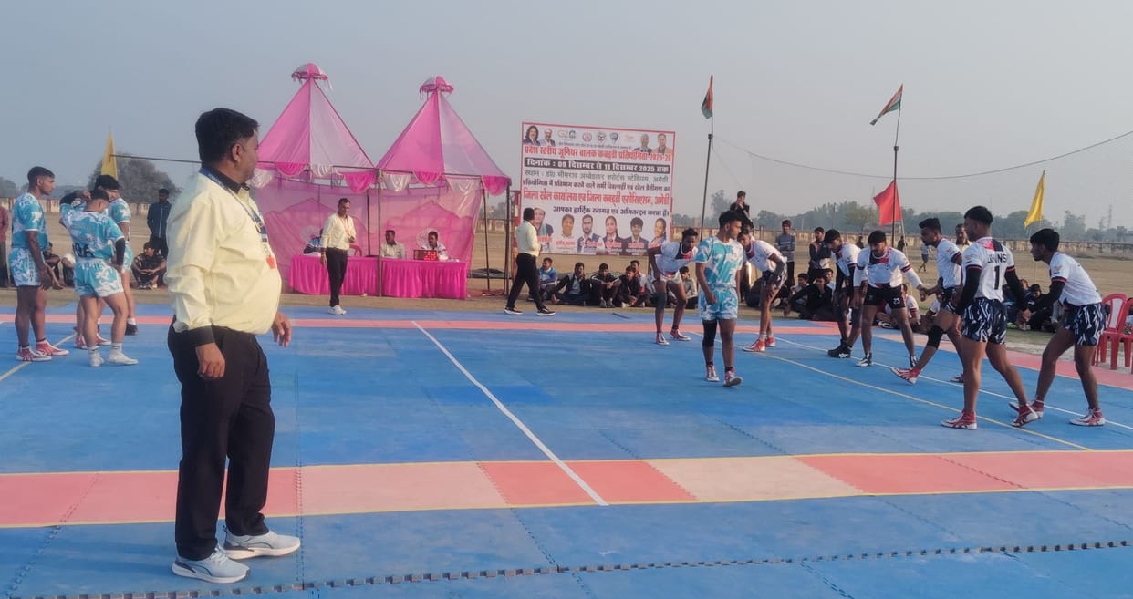 Hostel Amethi defeated Azamgarh 33-20