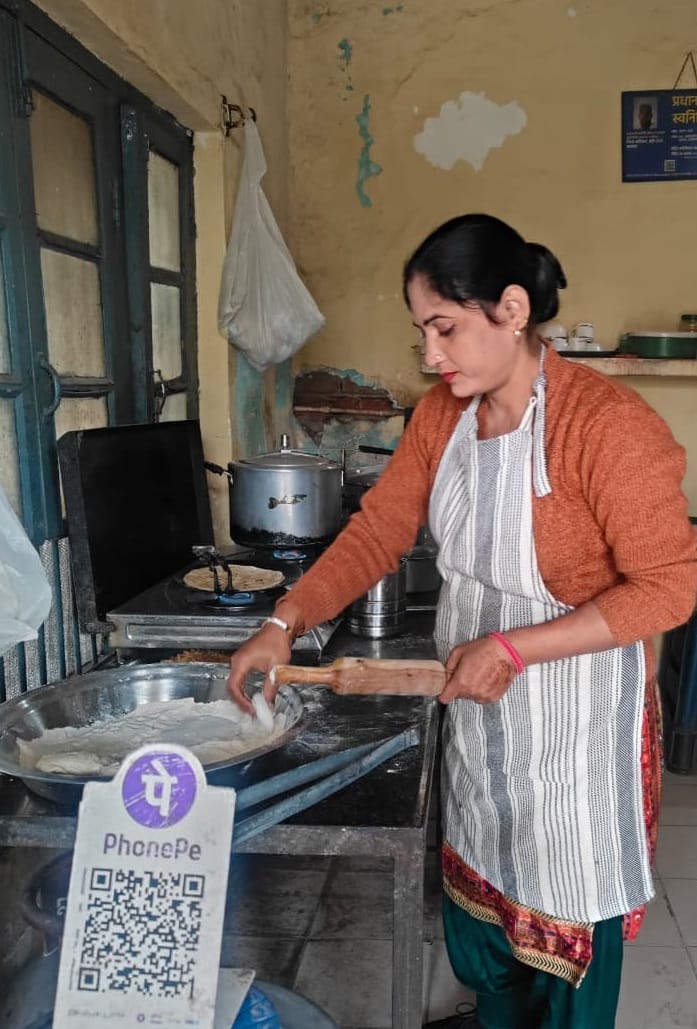 Women became self-reliant by running canteens in institutions