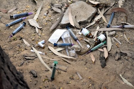 CCSU: Playground turns into drug den, steroid injections and syringes found