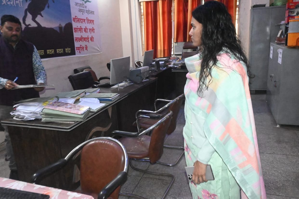 11 officers and 35 employees were found absent, salaries of all were withheld.