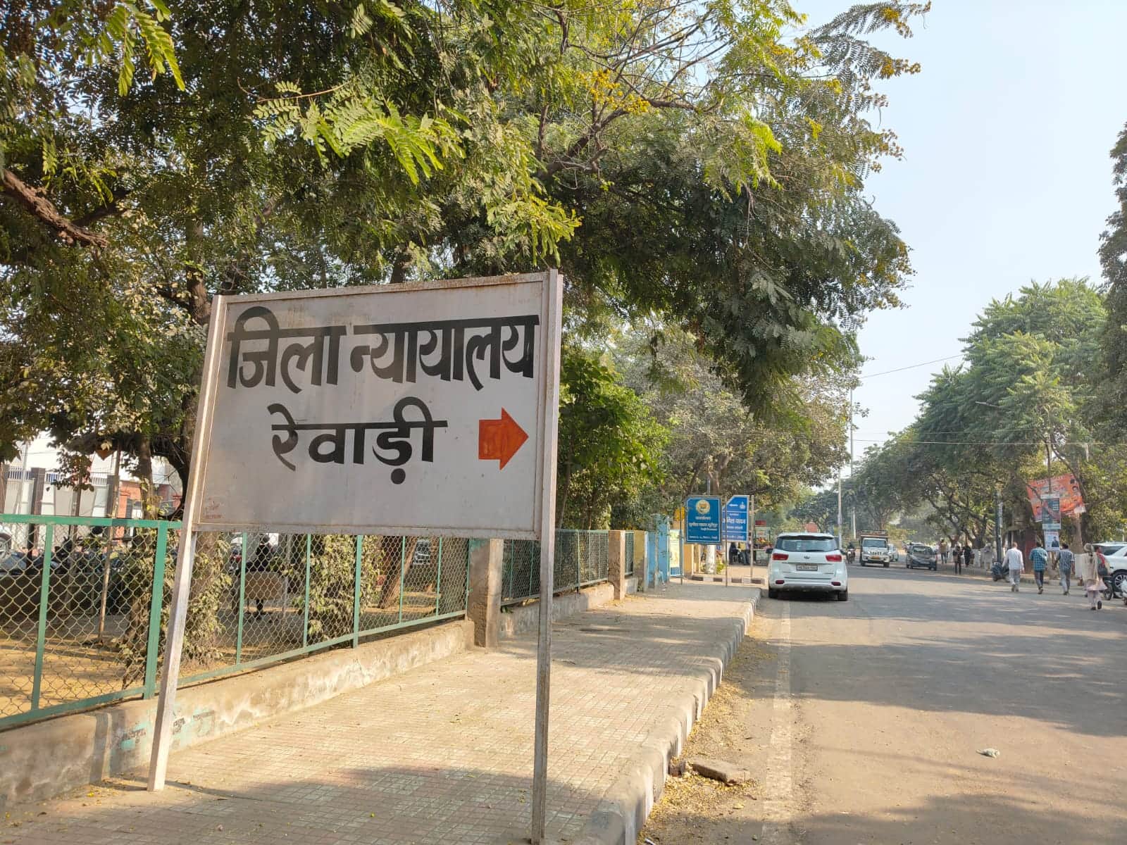 फोटो: 01रेवाड़ी। जिला न्यायालय रेवाड़ी। संवाद