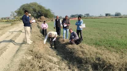 mainpuri news mnrega inpection