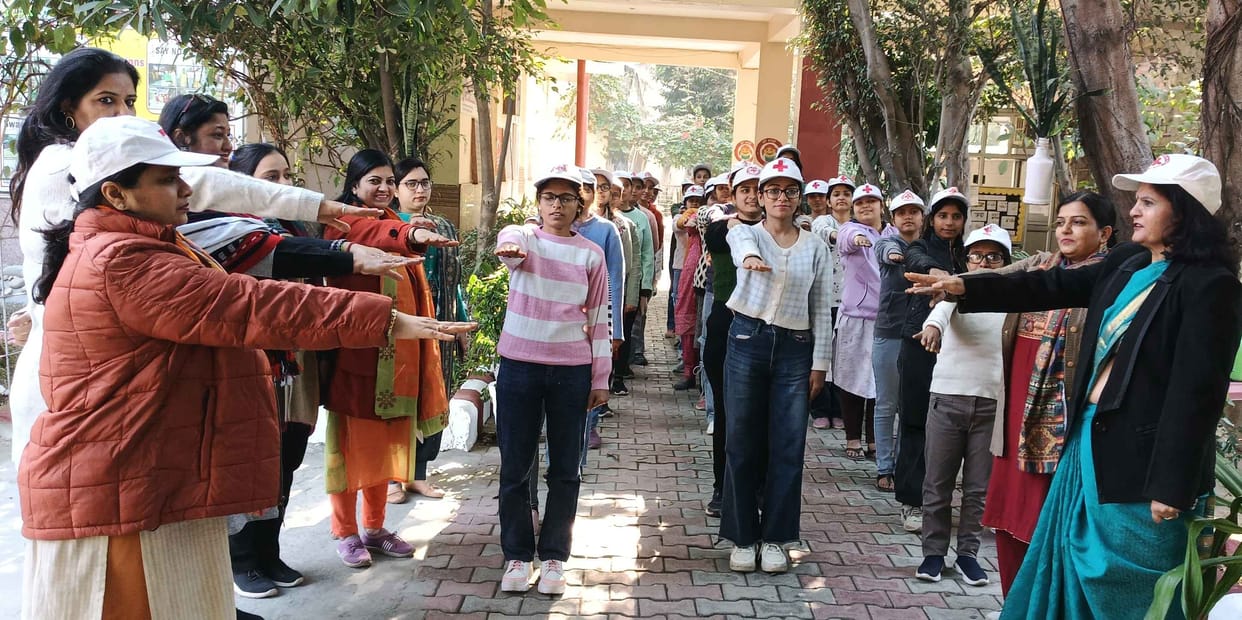 Students and staff took oath on International Anti-Corruption Day