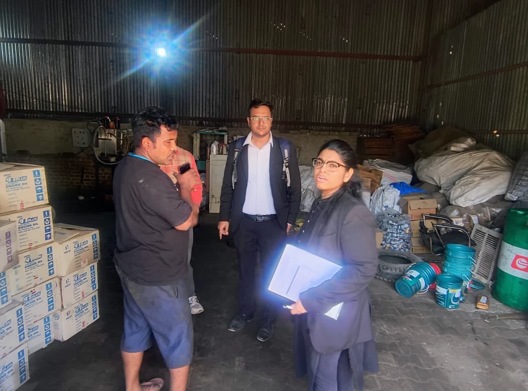 Fake lubricant factories raided in Bhiwadi, packing setup found