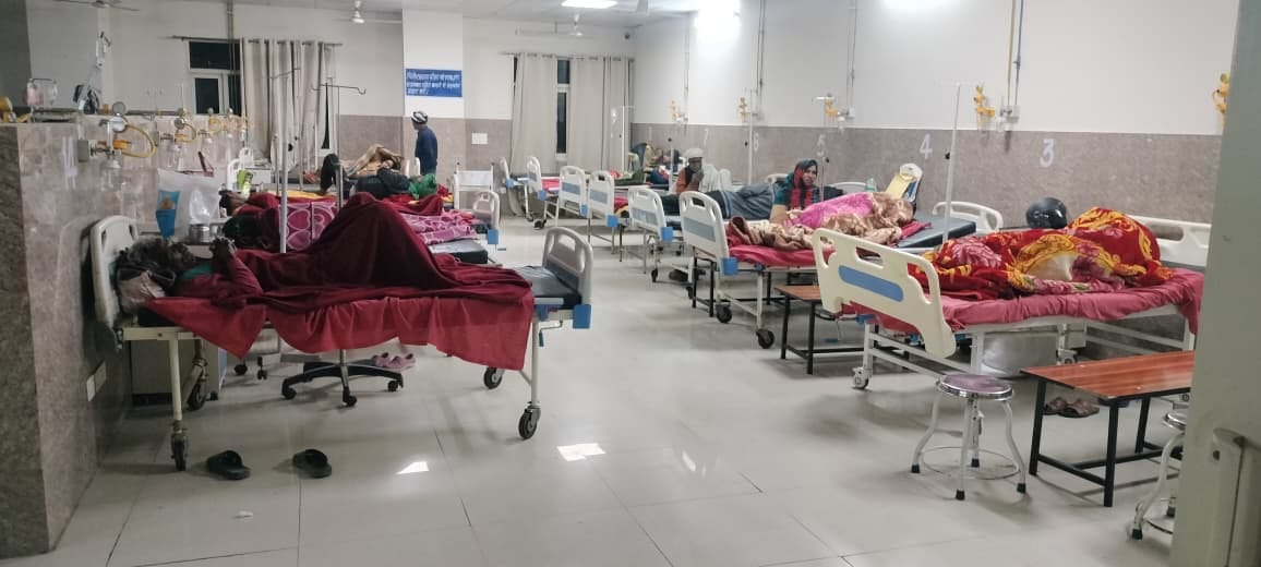Patients from TBCD ward are being admitted to Medicine