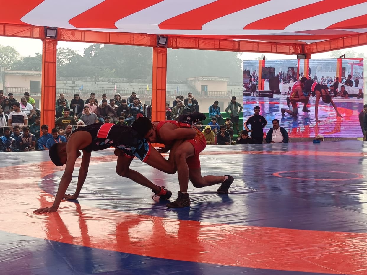 Haryana girl wrestlers won two gold medals