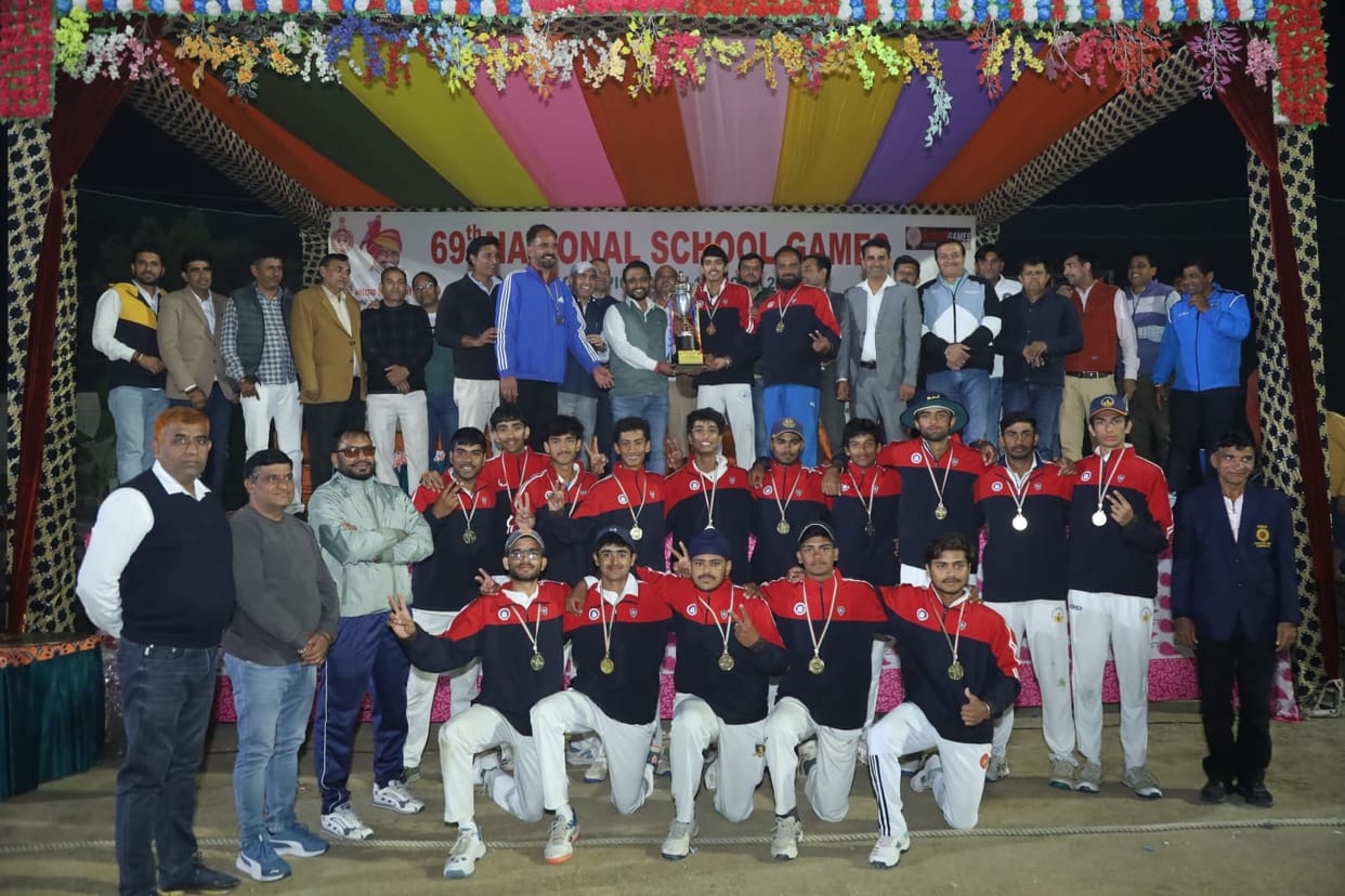 Chandigarh wins thrilling final of National School Games Under-19 cricket