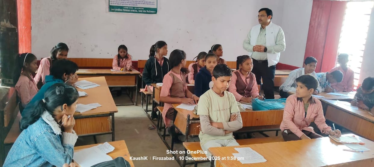 Half yearly examinations start in council schools, number of students less in many schools