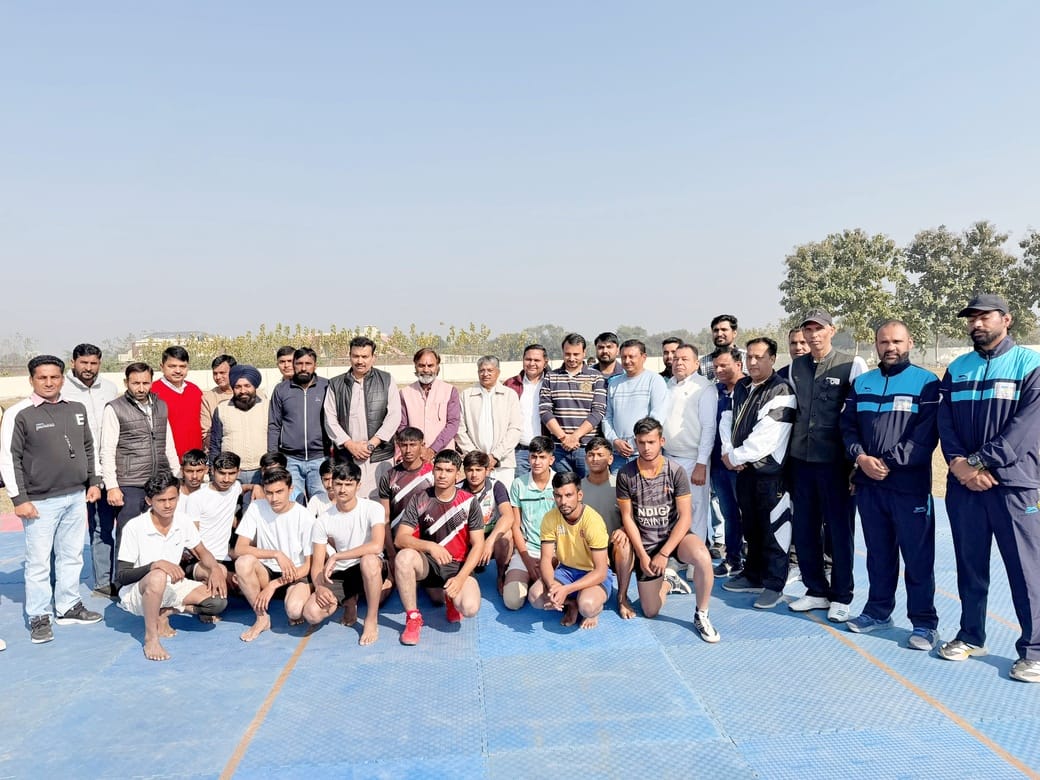 Jagadhari block emerges as the champion in the cricket competition