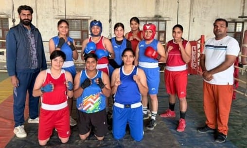 Suman secured first place in the 45 to 48 kg weight category of the boxing competition.