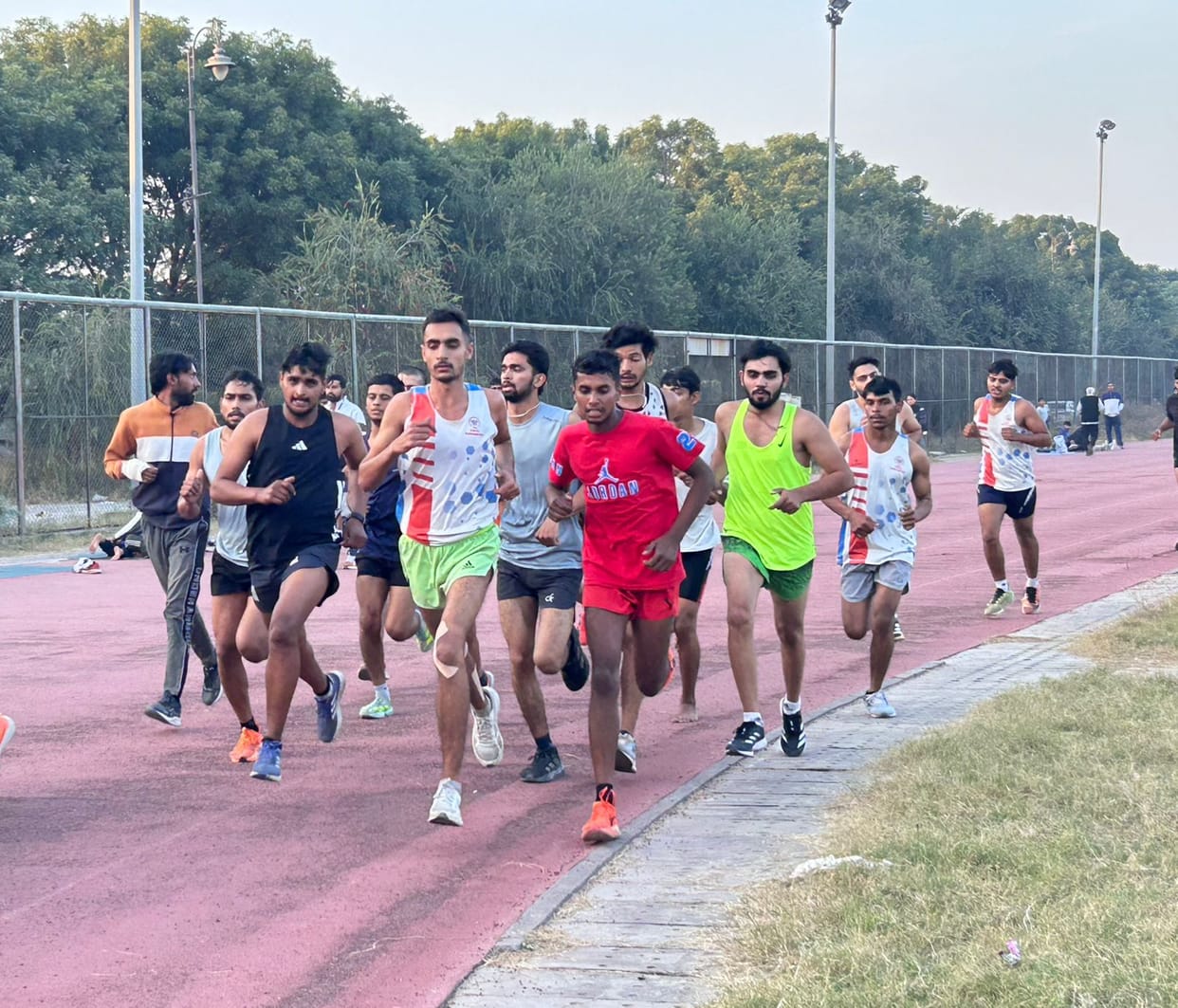 Jhajjar candidates appeared for physical examination for army recruitment