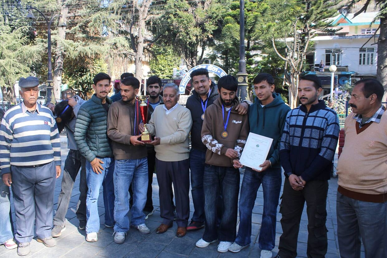 Chamba College got bronze medal in Inter College Hockey Competition