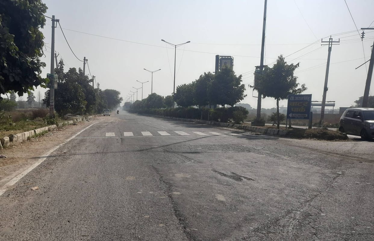 The road from Sector-4 to Bahadurgarh Road will be strengthened, Rs 12 crore will be spent.
