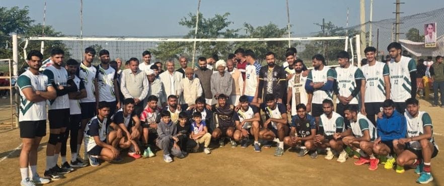 Sirsa team won the Senior State Volleyball Championship