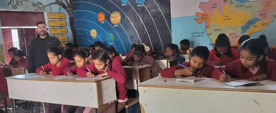 Half-yearly examinations of council schools started