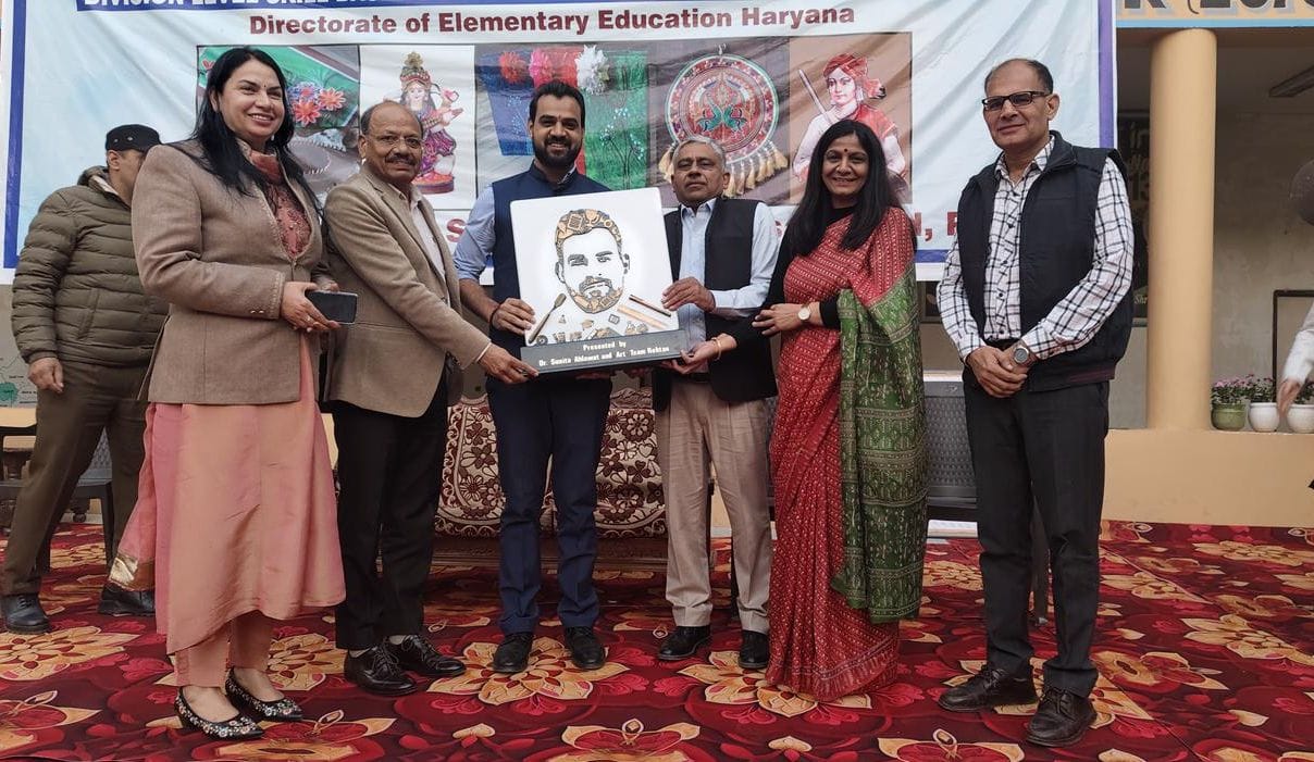 Teachers created 1500 artworks in the workshop