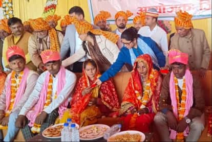 203 couples took the vows, 28 accepted Nikah