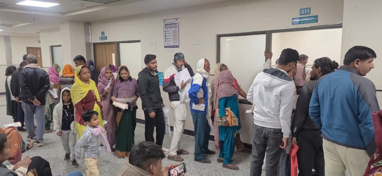 Doctors continued their strike; OPD, ultrasound, and vaccination services remained suspended.