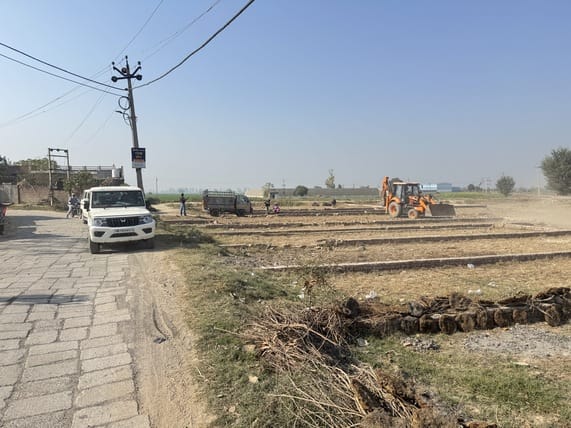 Demolishing illegal constructions in Nising, Gondar and Singhada colonies