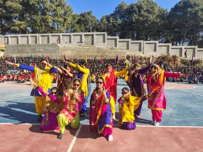 Dhruv and Shivangi first in shot put