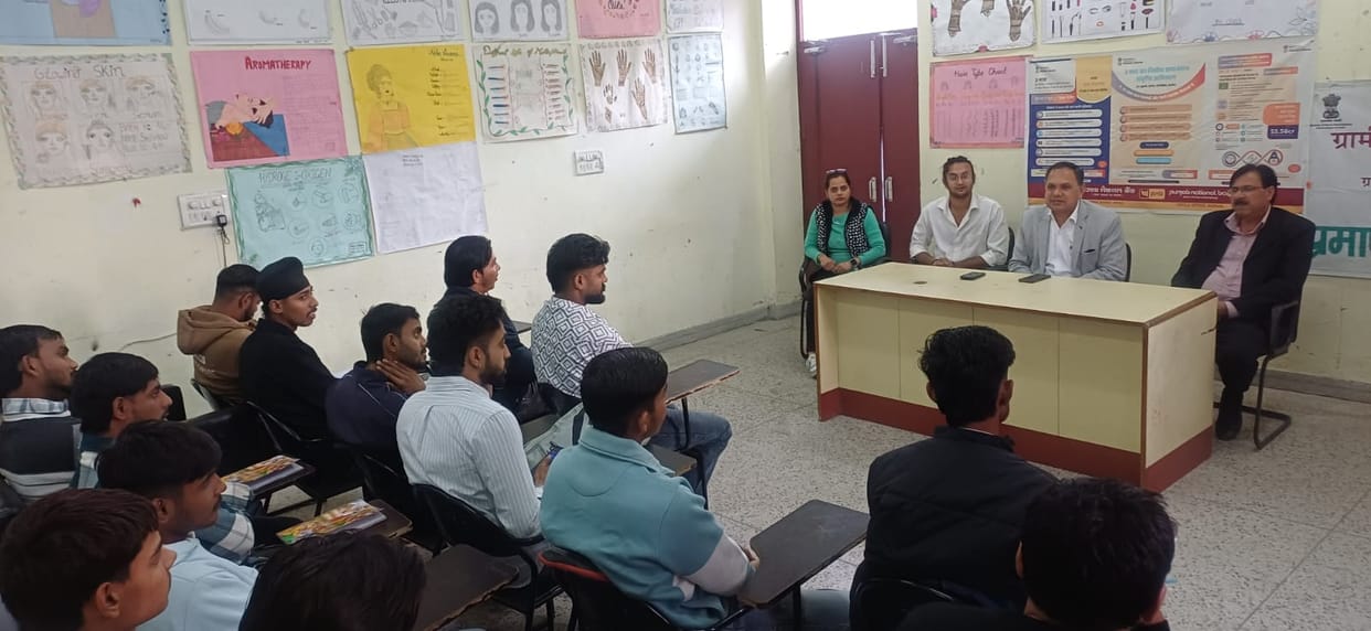 Training being given for parlor and salon