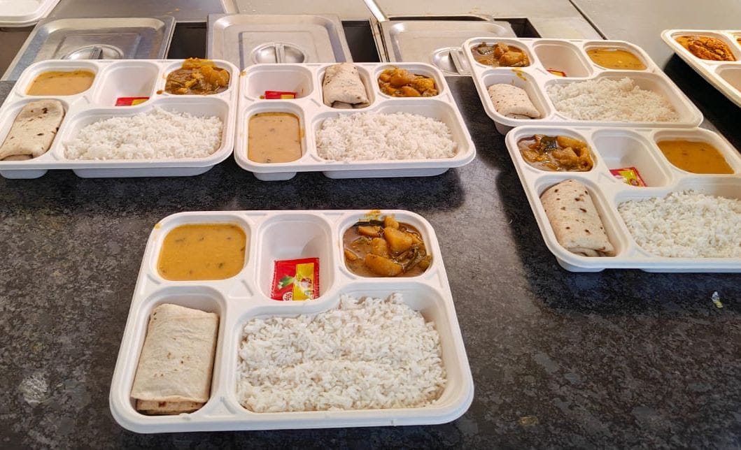 Food will now be served on biodegradable plates in trains