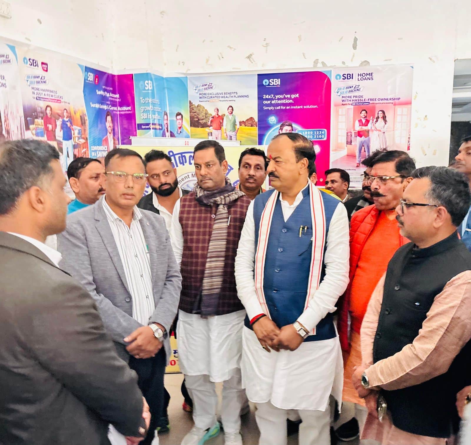 राजकीय मेडिकल कॉलेज बात करते डिप्टी सीएम केशव प्रसाद मौर्य । संवाद