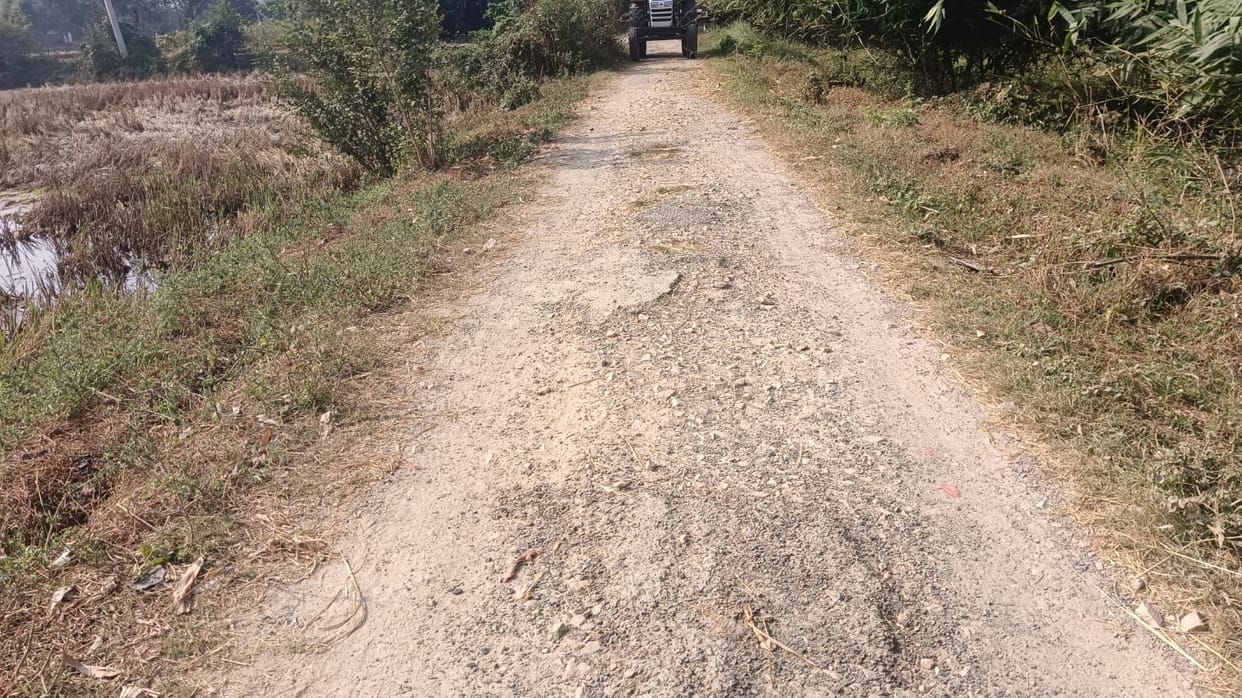 40 lakh received for the rejuvenation of rural roads