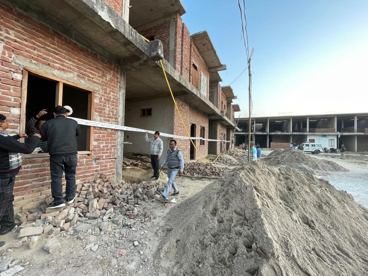 MVDA seals Mannat Residency, which was under construction.
