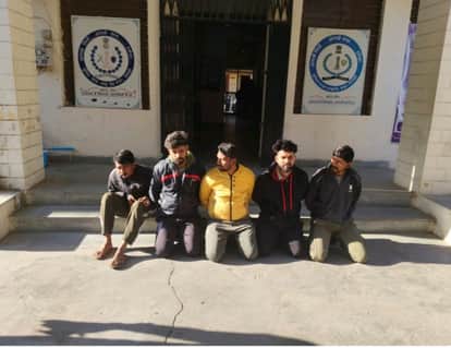 Sirohi News: Five accused wanted in an attempted murder case arrested.