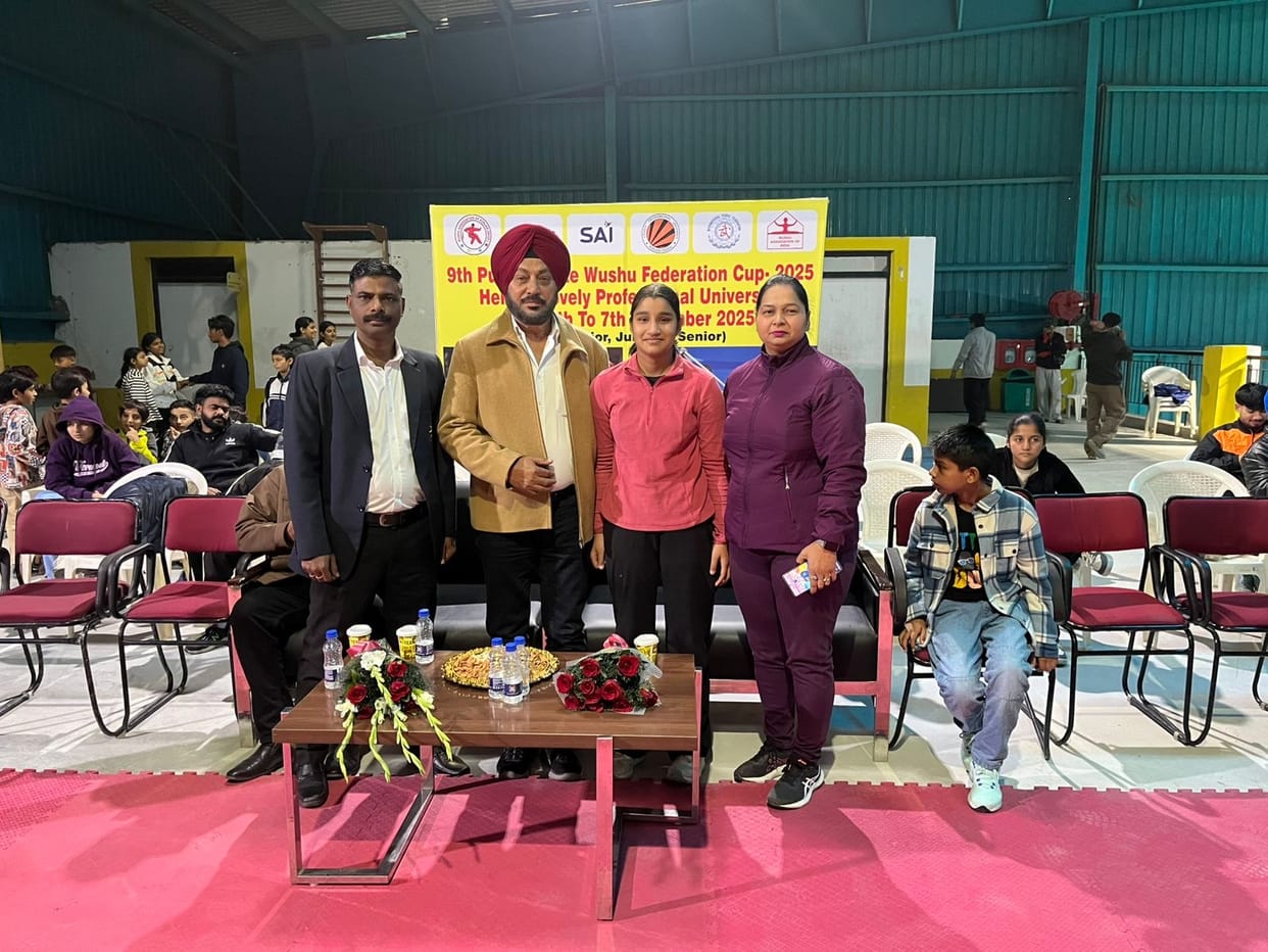 Girls won three gold medals in the Wushu competition.