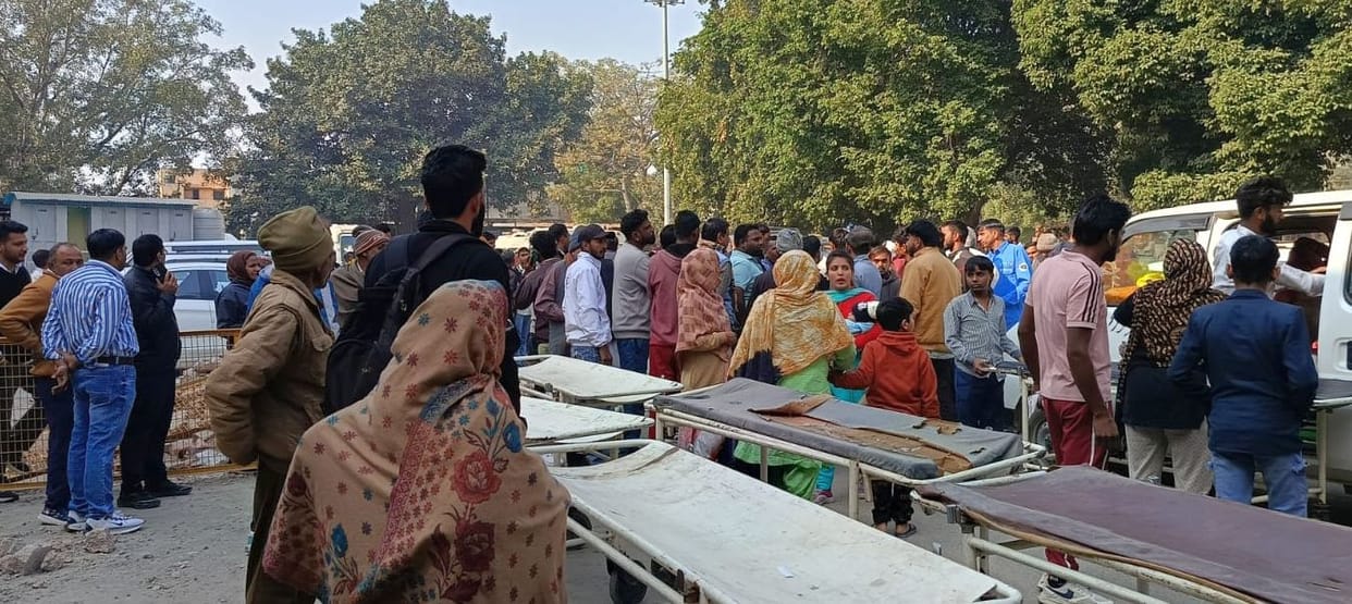 A young man had come to the civil hospital to get his father treated for a fight in Jind's Rupgarh village.