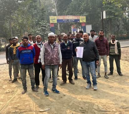 Graves damaged by JCB in Mahayatpur