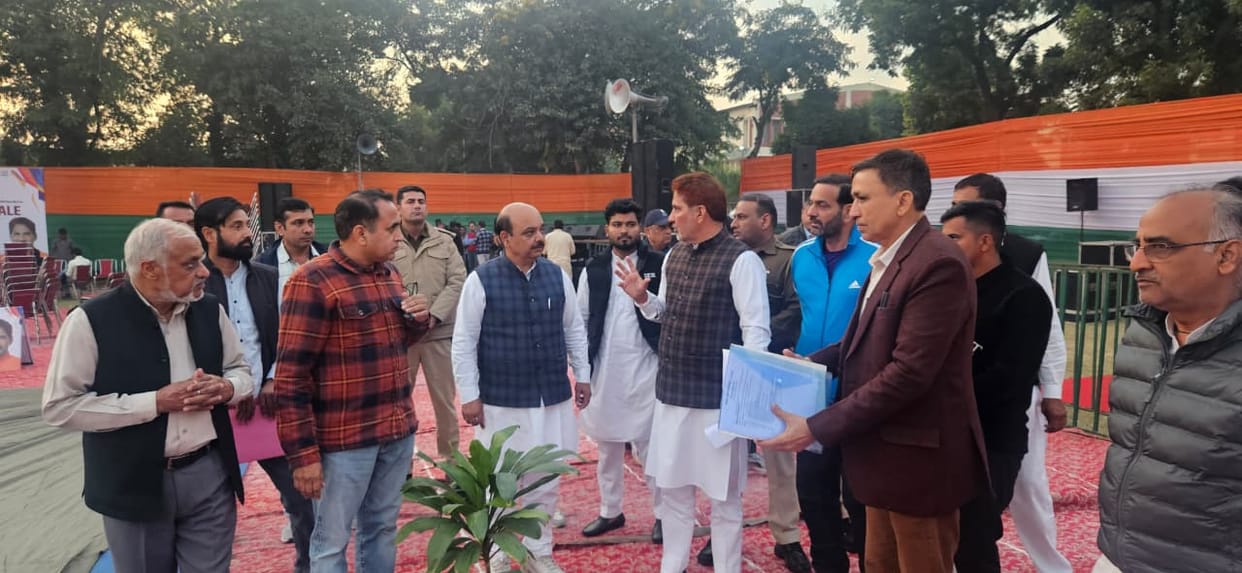 814 personnel will be deployed for the security of CM Saini, eight checkpoints, CCTV surveillance and eight DSPs will handle the arrangements
