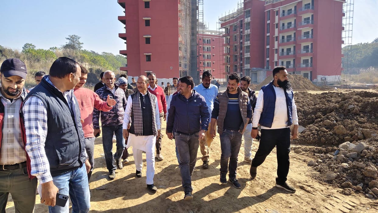 Work slowed down due to non-release of funds for STP and ETP plants.