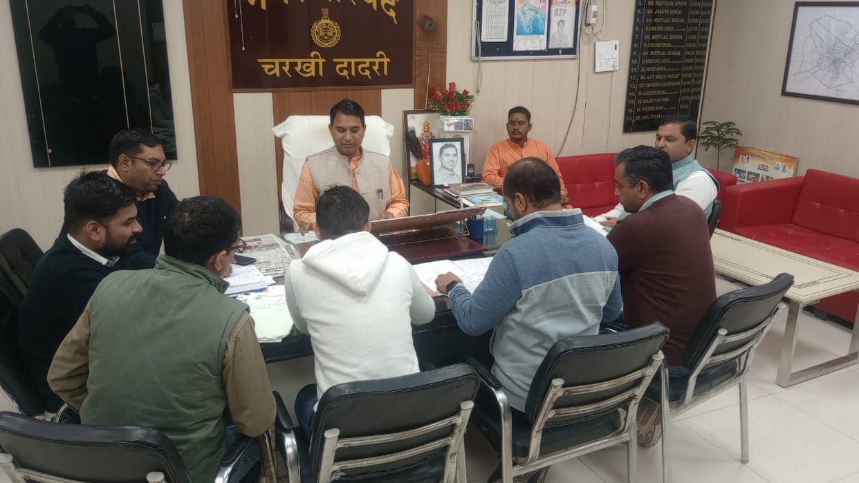 Development gains momentum in Dadri: FCC meeting approves works worth crores of rupees