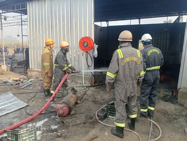 Fire breaks out after explosion at firecracker factory, sealed