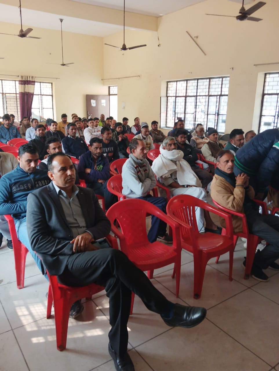Board meeting held in Block Sabhagar, no proposal passed