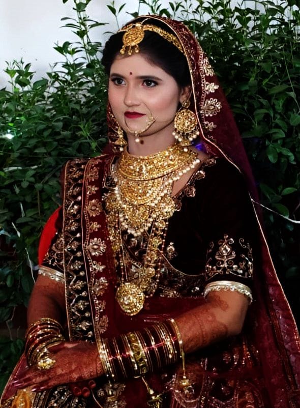 Seven months after the wedding, the woman died, and her family claims she was murdered.